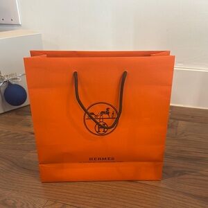 Orange Shopping Bag